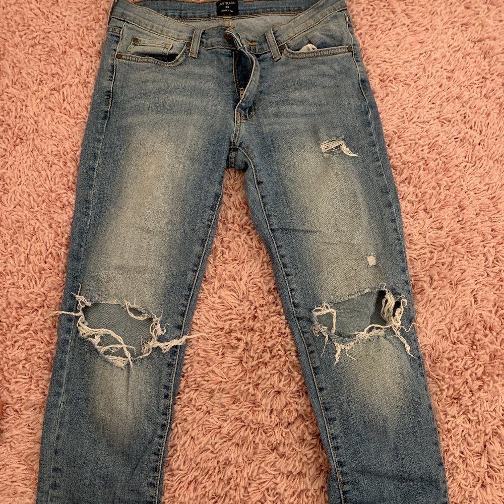 Just Black Denim Jeans, size 24